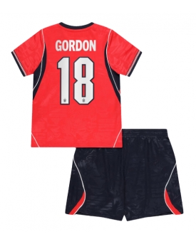 Billige Fotballdrakt England Anthony Gordon #18 Replika Bortedraktsett Barn VM 2026 Kortermet (med bukser)